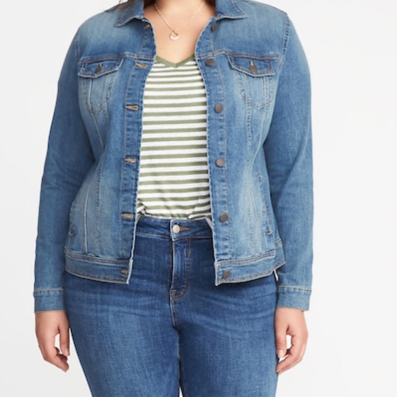 ๐งฟNWT๐งฟOld Navy 2X Medium-Wash Denimโผ๏ธLAST ONEโผ๏ธ - Picture 3 of 6